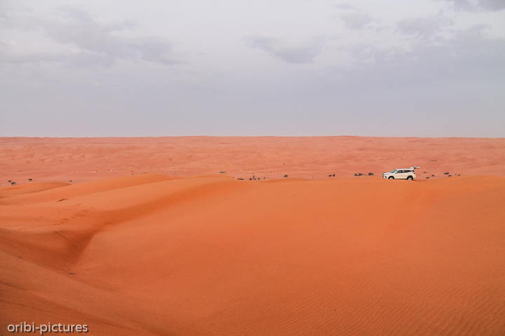 *Camping in den Dünen von Wahiba Sands*<br><br><br><br>