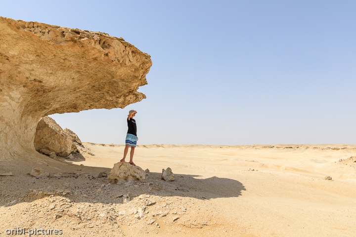 *White Canyon of Oman*<br><br>Eigentlich noch ein Geheimtipp östlich der A31 auf Höhe von Qarn Al Alam.<br><br>