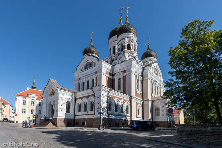 *Alexander-Newski-Kathedrale*<br><br>auf dem Lossi plats zwischen dem estnischen Parlament und der Residenz des deutschen Botschafters<br><br>