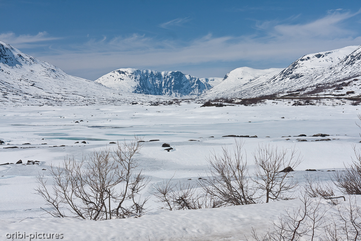 *Über 1.000 Höhenmeter*<br><br>liegt im Mai noch Schnee. Der Strynefjellsvegen wurde erst Stunden zuvor freigegeben.<br><br>