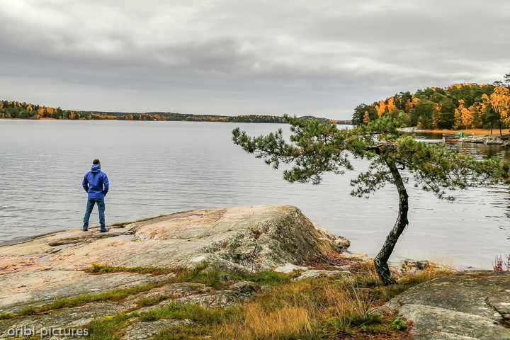 *Wild Camp auf einem Steg südlich von Stockholm*<br><br><br><br>