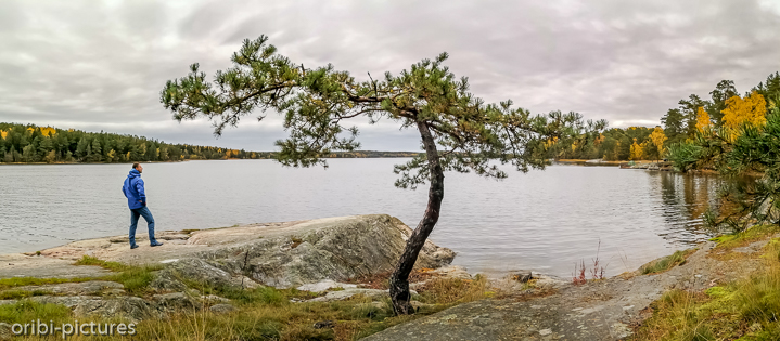 *Wild Camp auf einem Steg südlich von Stockholm*<br><br><br><br>