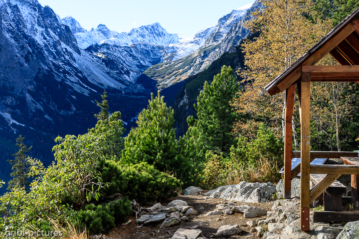 *Picknick mit Ausblick*<br><br>am hinteren Ende dieses Tals befindet sich unser Tagesziel<br><br>