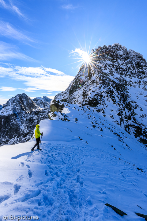 *Auf dem Weg*<br><br>zum Gipfel des Rysy<br><br>