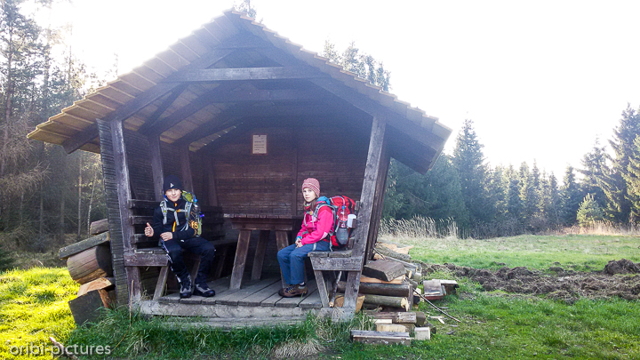 *Unterwegs auf dem Forststeig an der deutsch-tschechischen Grenze*<br><br><br><br>