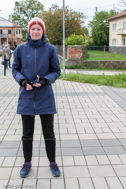 *Ankunft an der Grenze zu Ungarn - Komárom*<br><br>Auf Fahrrad-Tour Wien nach Budapest zu Ostern<br><br>